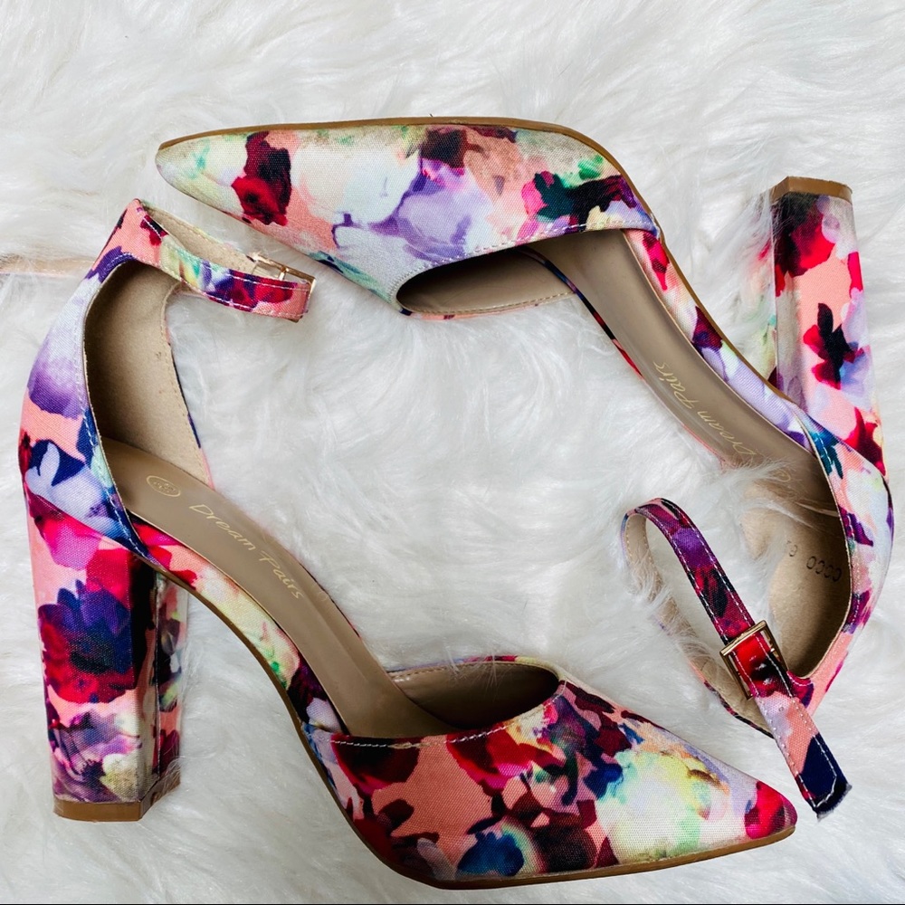 Floral Heels